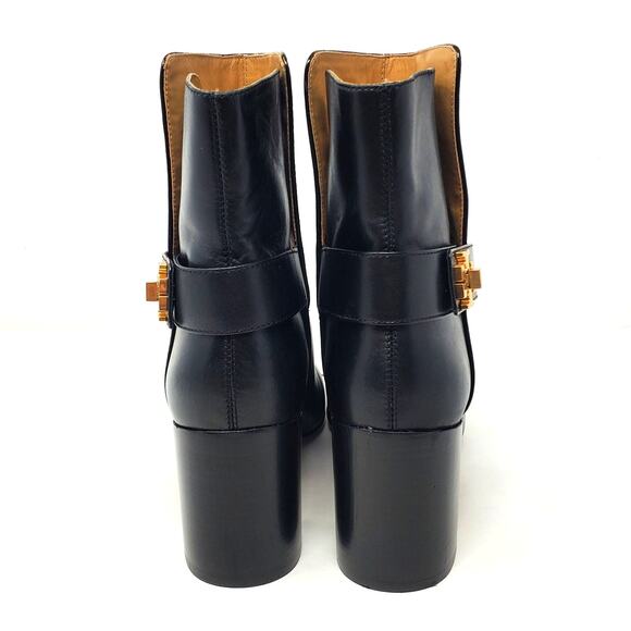 Tory Burch Kira 70MM Bootie Leather Ankle Boots Perfect Black 59585 Size US 9 - Picture 6 of 11
